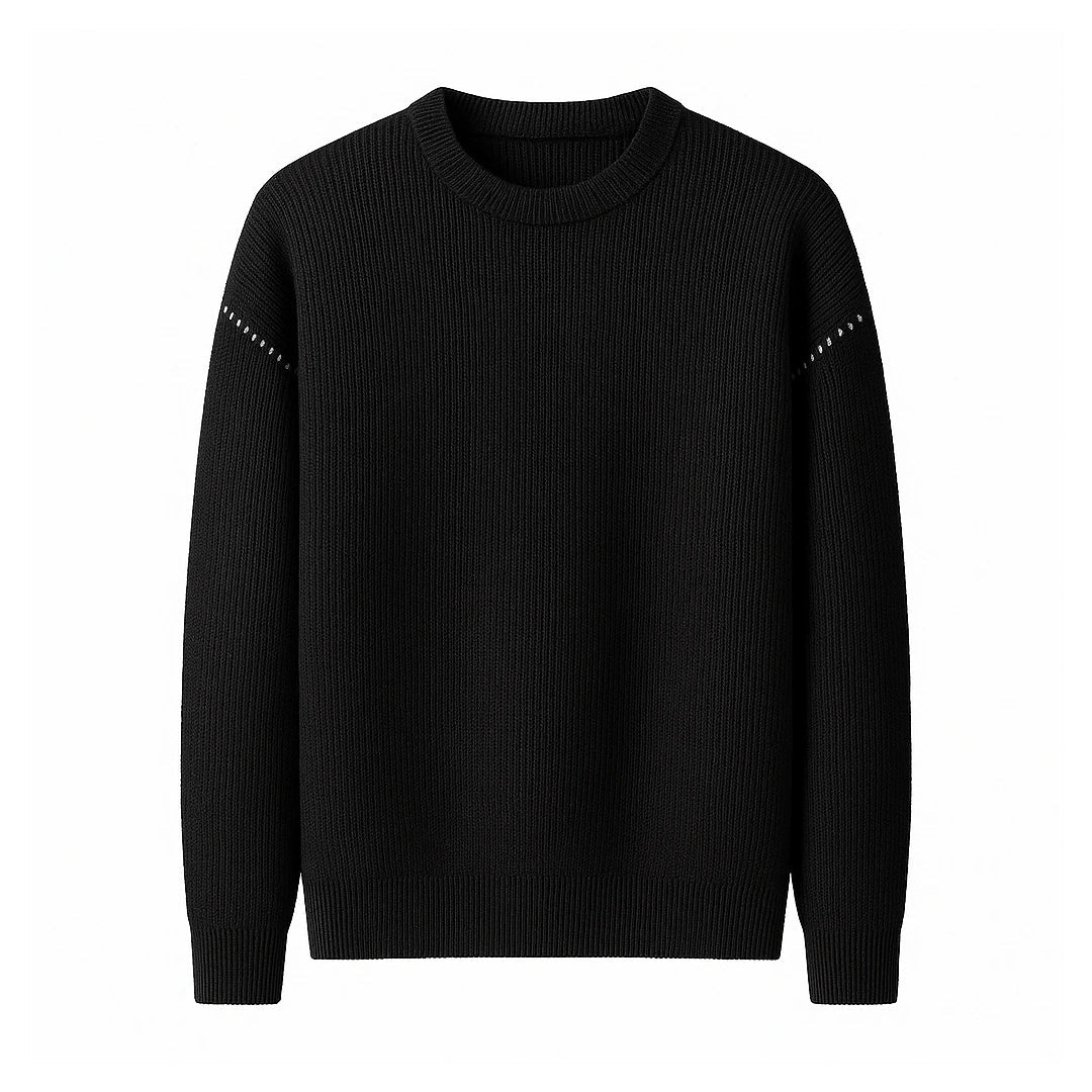 UrbanEase Knit Crew Sweater – Effortless Warmth & Modern Simplicity